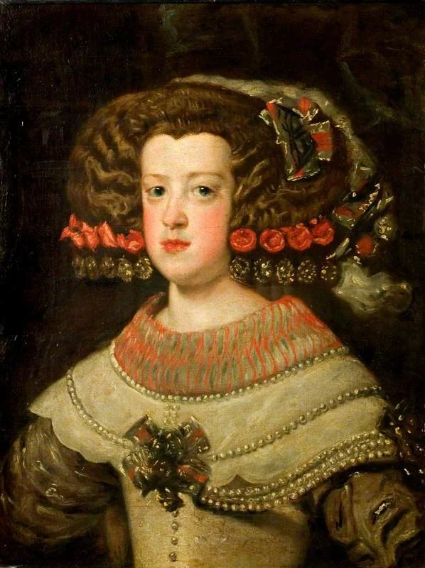 The Infanta Maria Teresa (1638–1683), detail