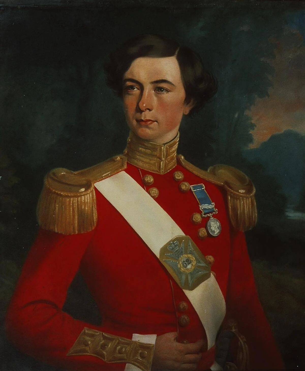George William Bulkeley Hughes, Esq, detail