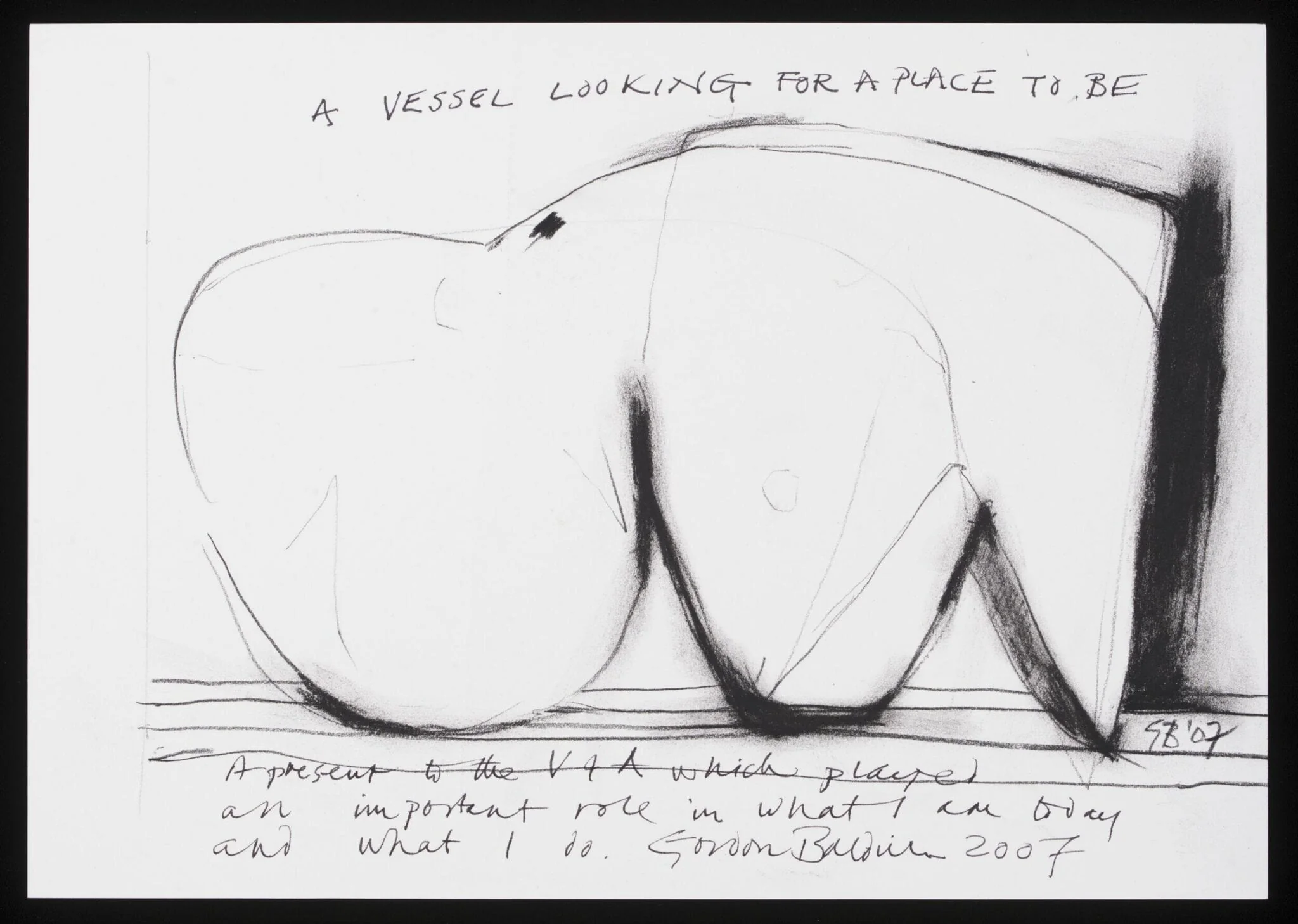 Contribution to V&A's 150th anniversary album, detail