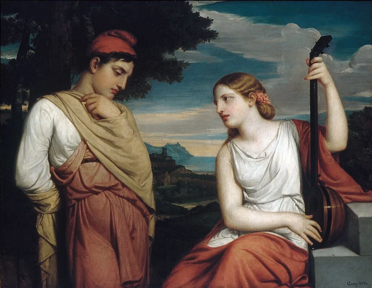 The Greek Lovers, detail