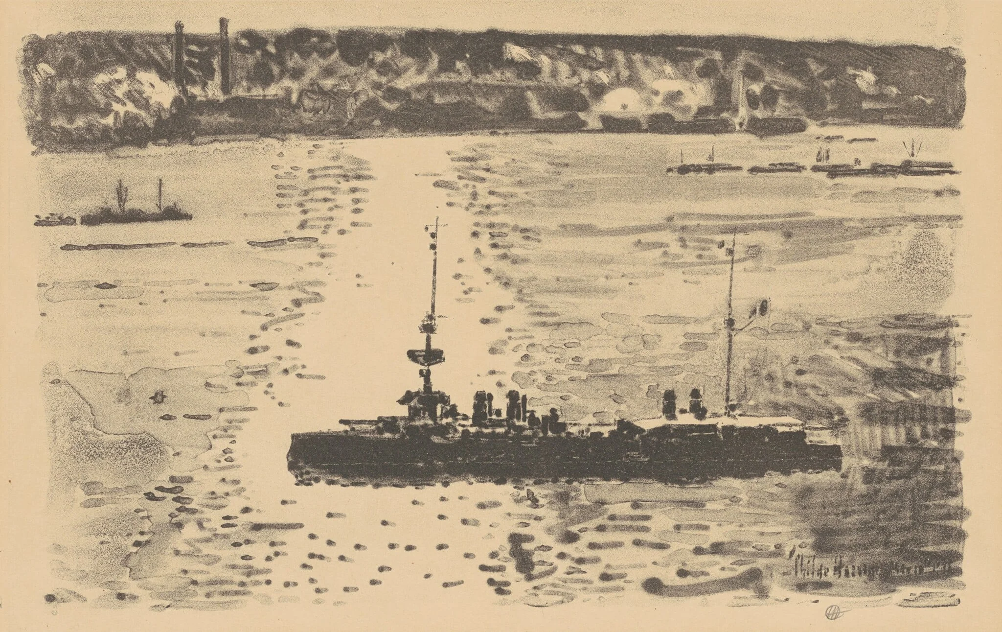 The French Cruiser, detail
