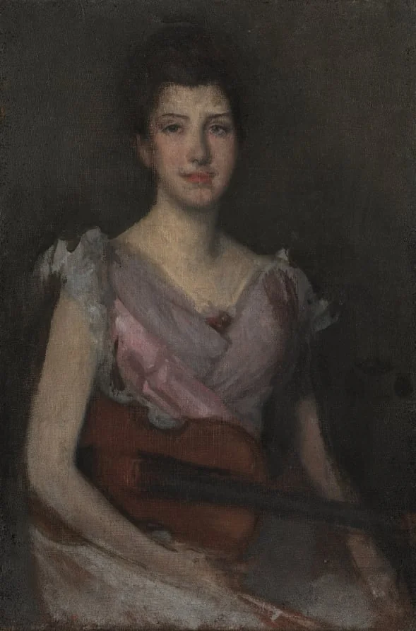 The Violin Player, detail