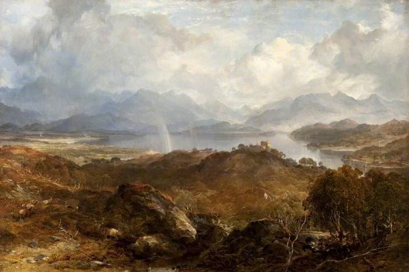 'My heart's in the Highlands', detail