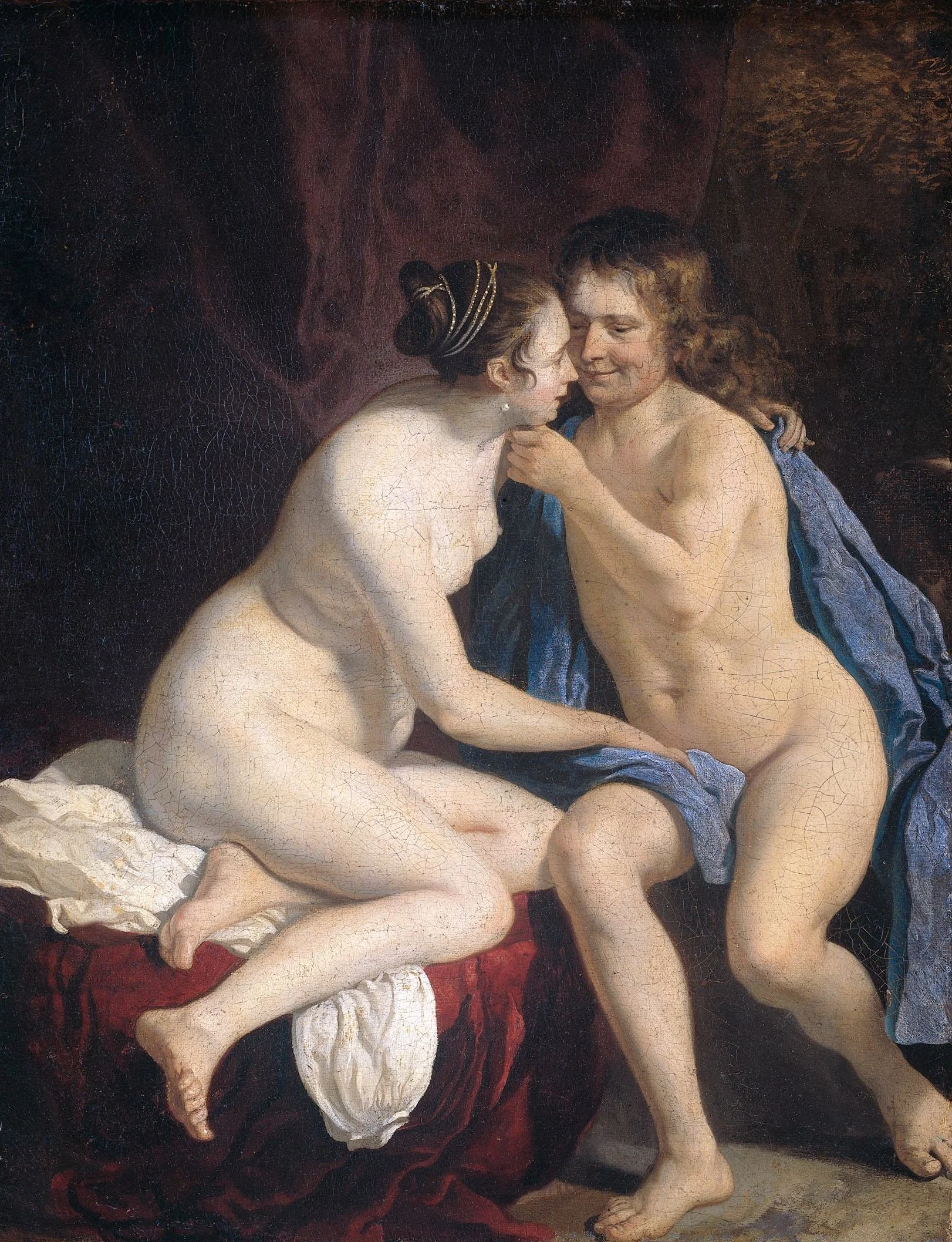 Lovers, detail