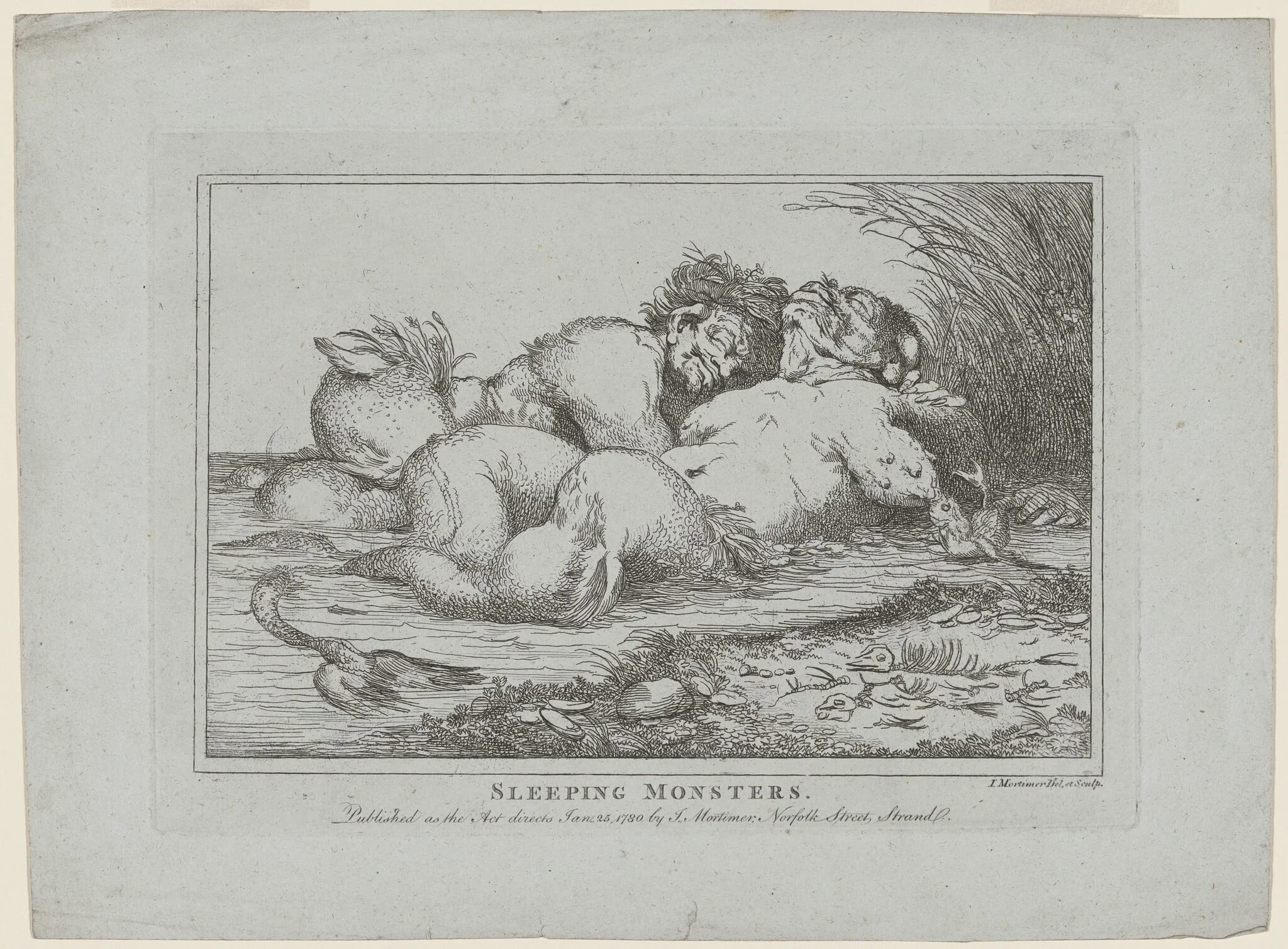 Sleeping Monsters, detail