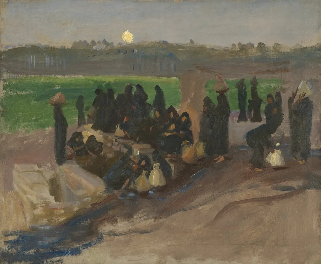 Water Carriers on the Nile, by John Singer Sargent, oil, 1891