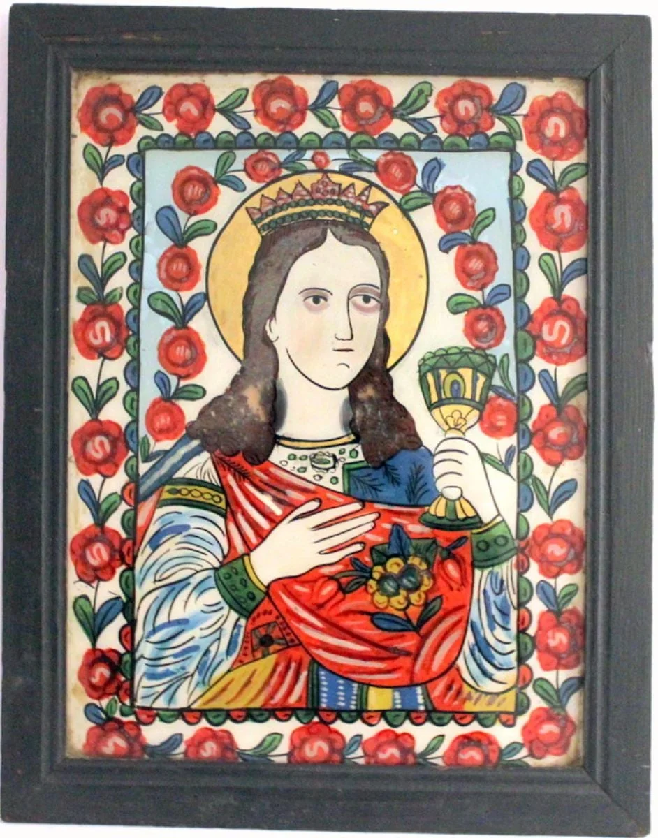 Sf. Varvara, detail