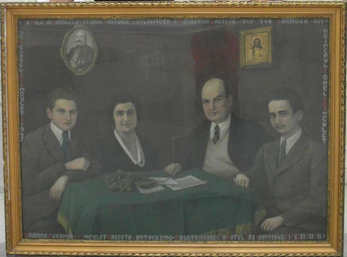 Familia Ion C Inculeț, detail
