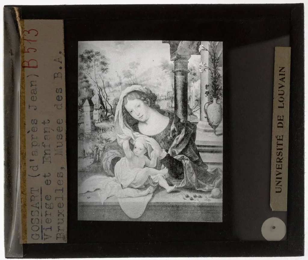 Jan Gossaert (kopie). De heilige Maagd met de sluier, by Jan Gossaert, unspecified