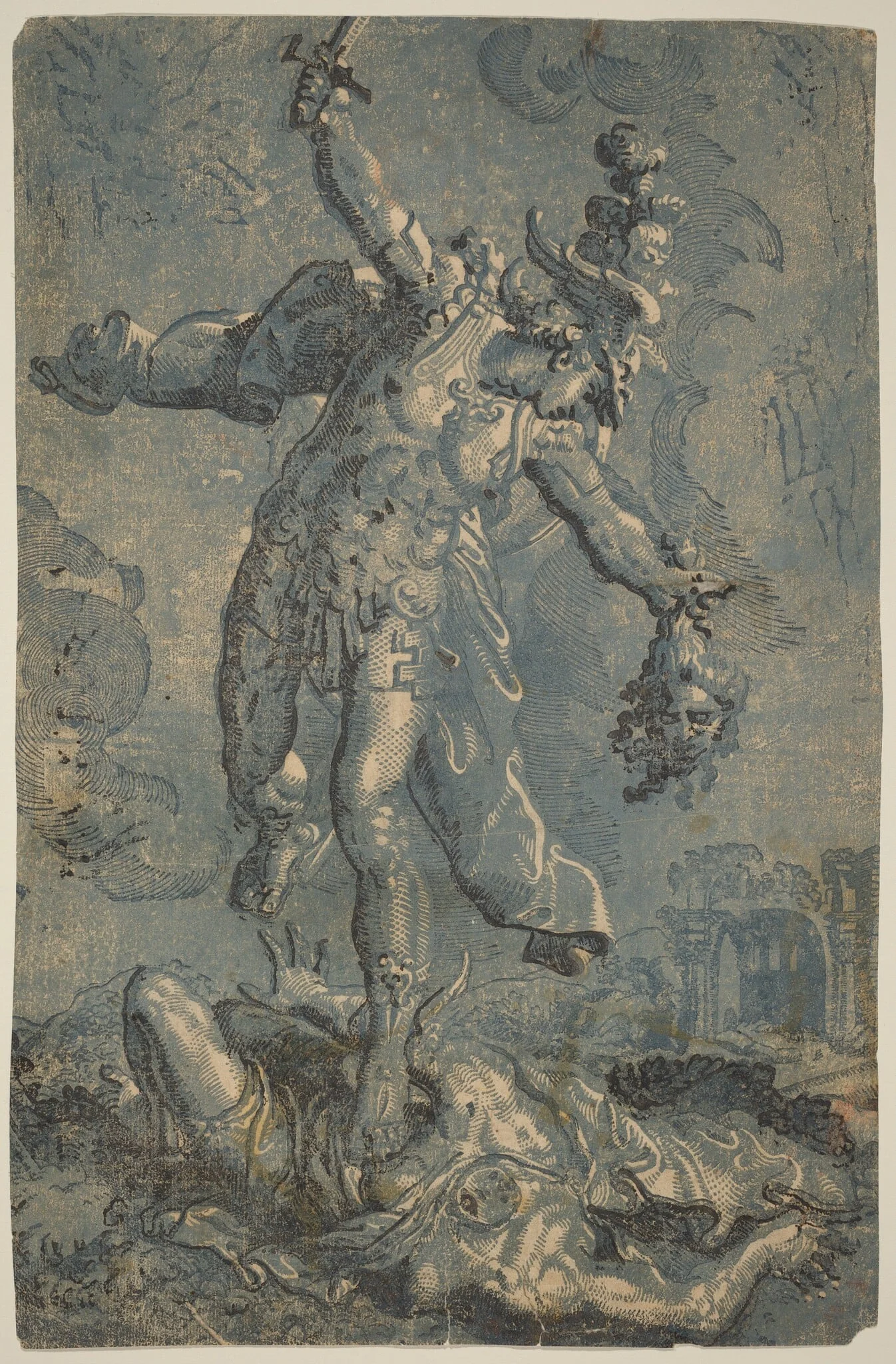 Perseus, detail