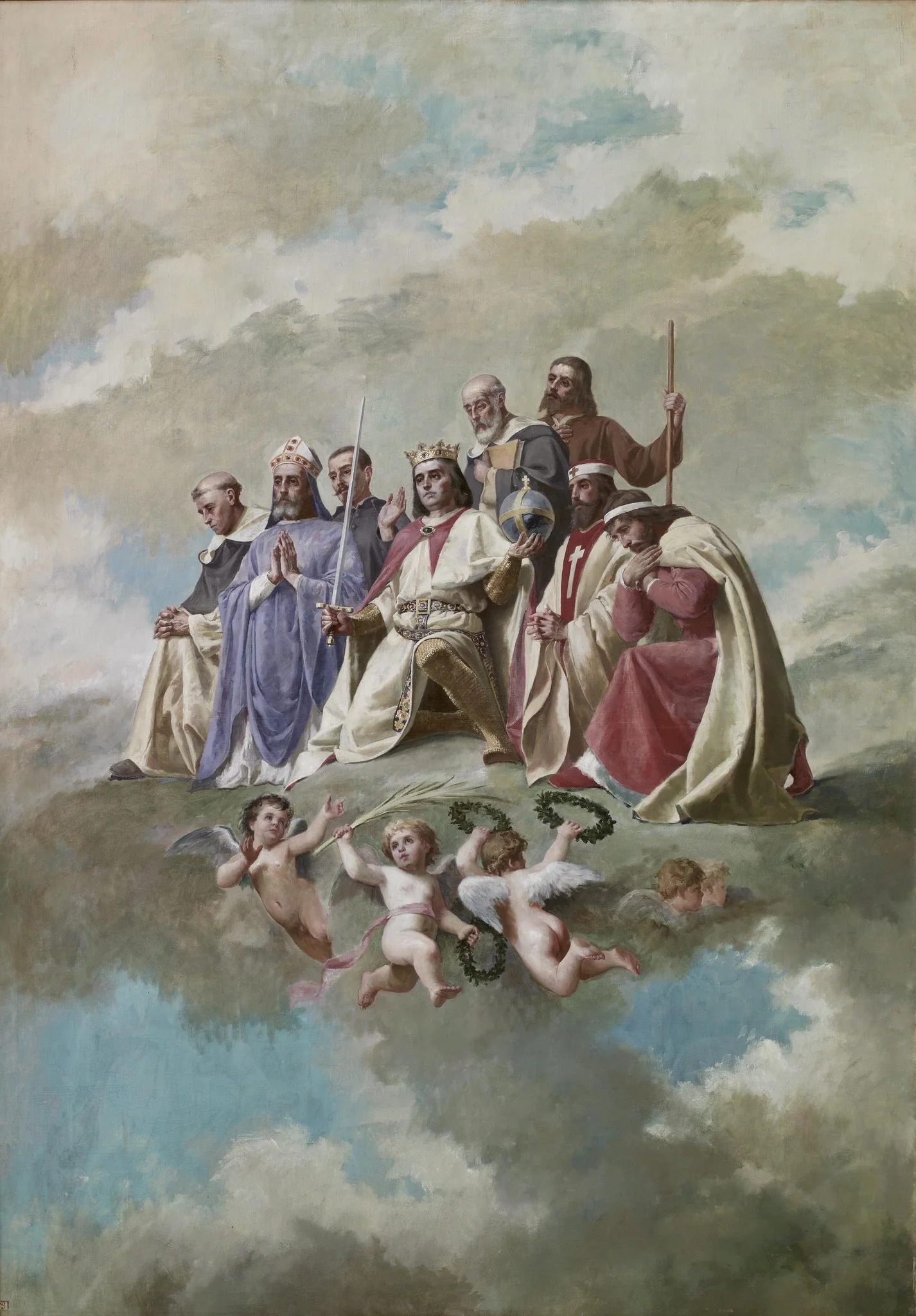 Santos españoles, detail