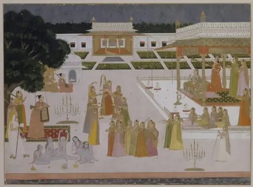 Untitled, by Hunhar, paint, 1760