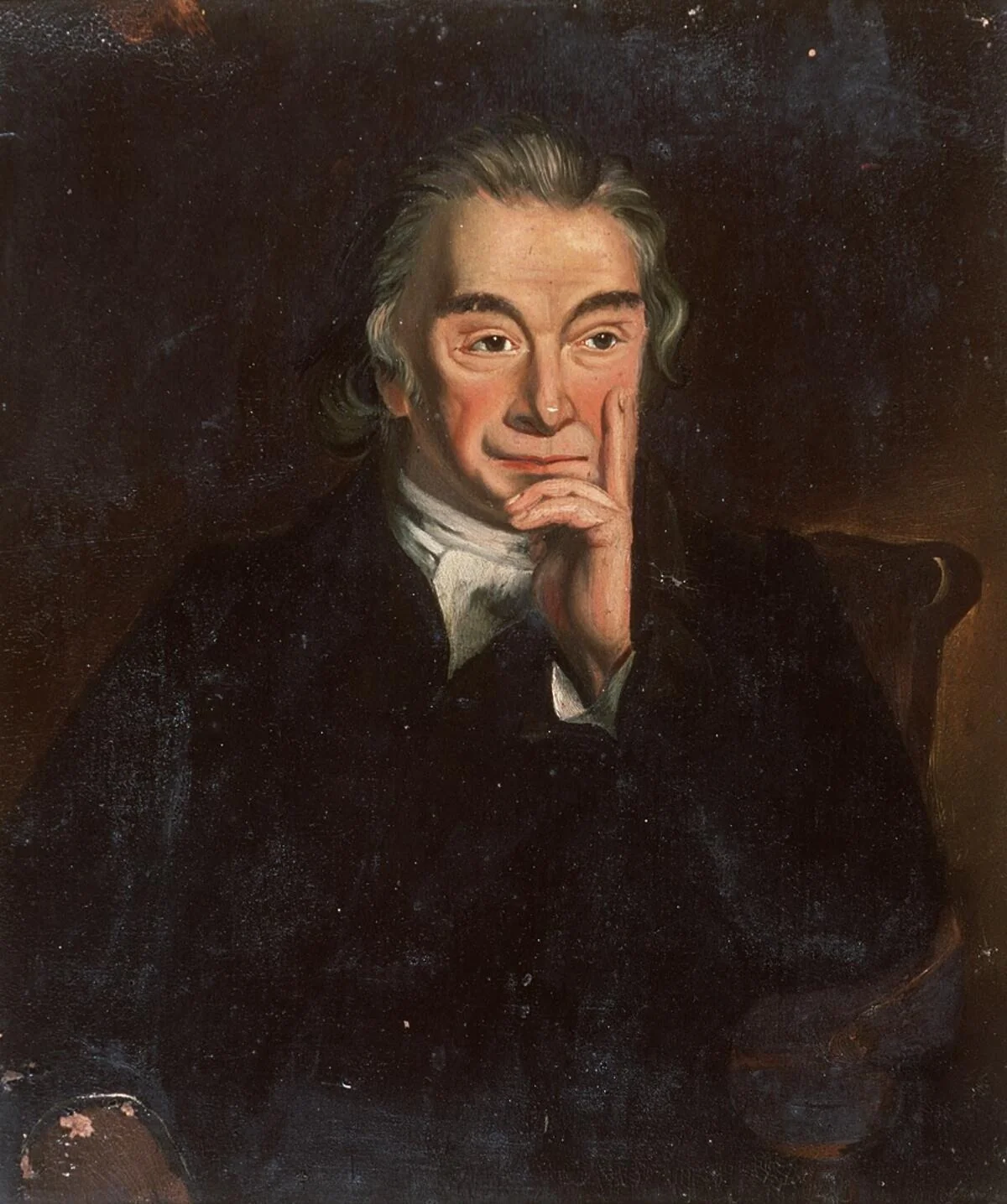 Rev. Simon Lloyd of Plasyndre, Bala, detail