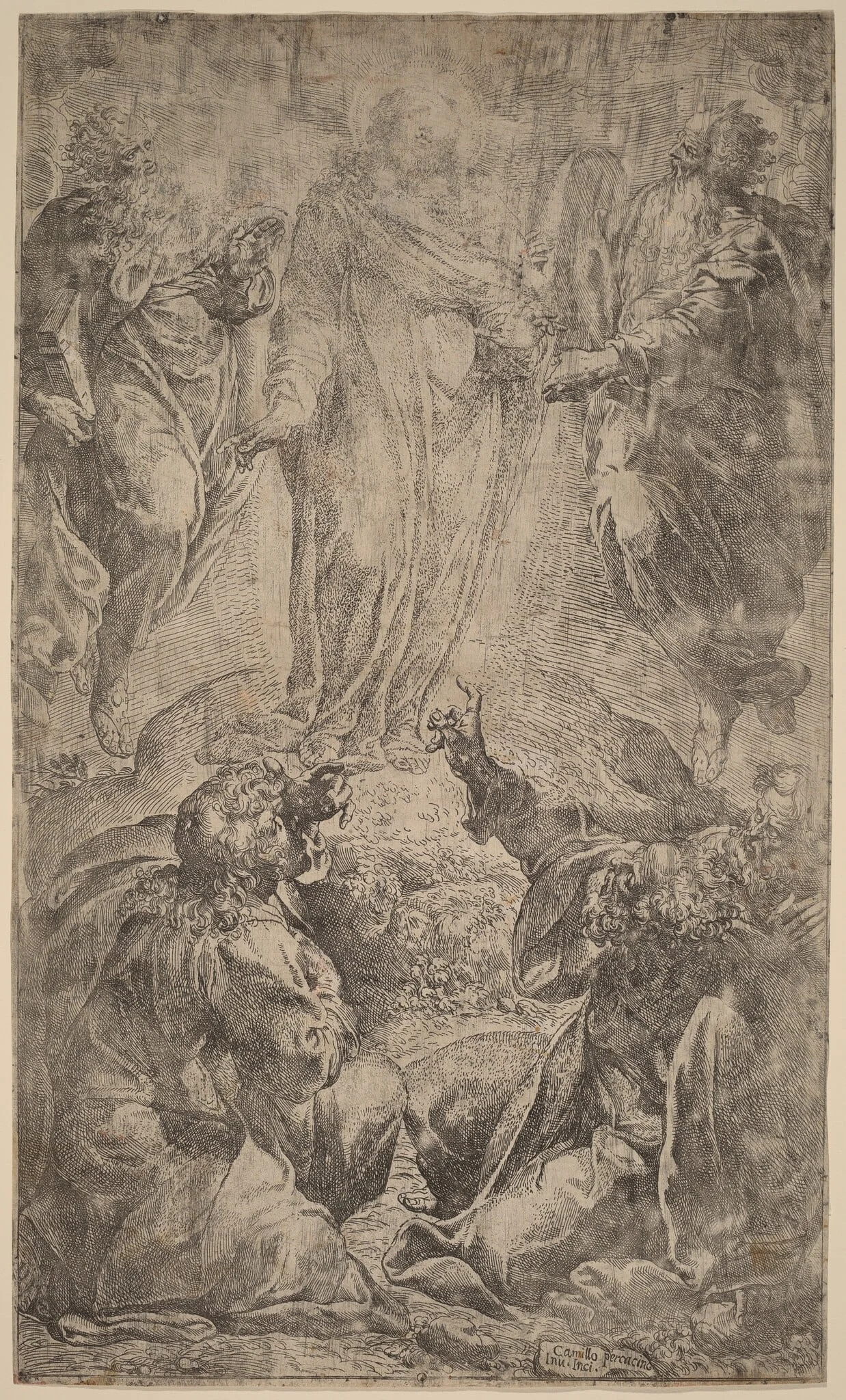 The Transfiguration, detail