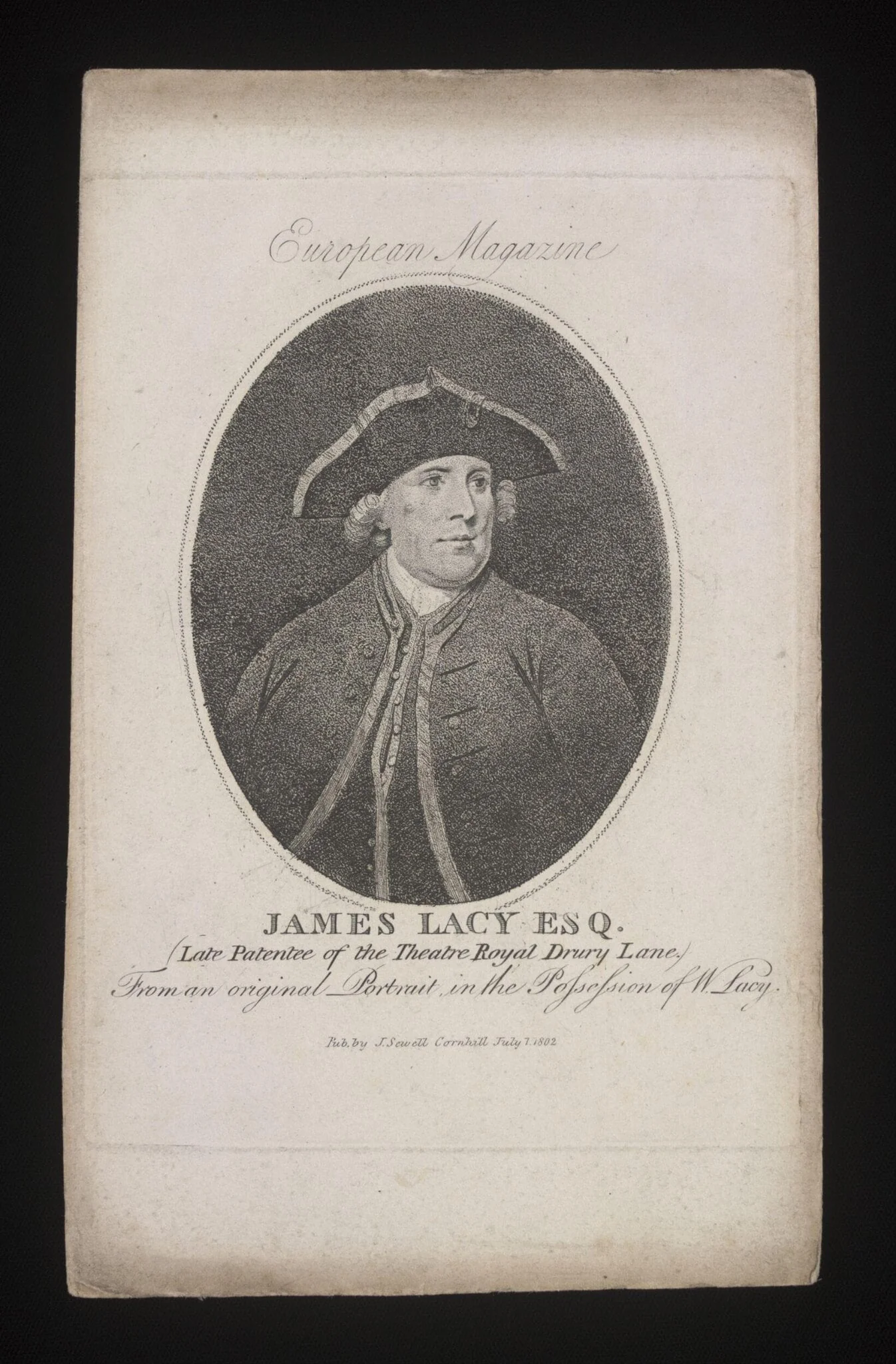 James Lacy, detail