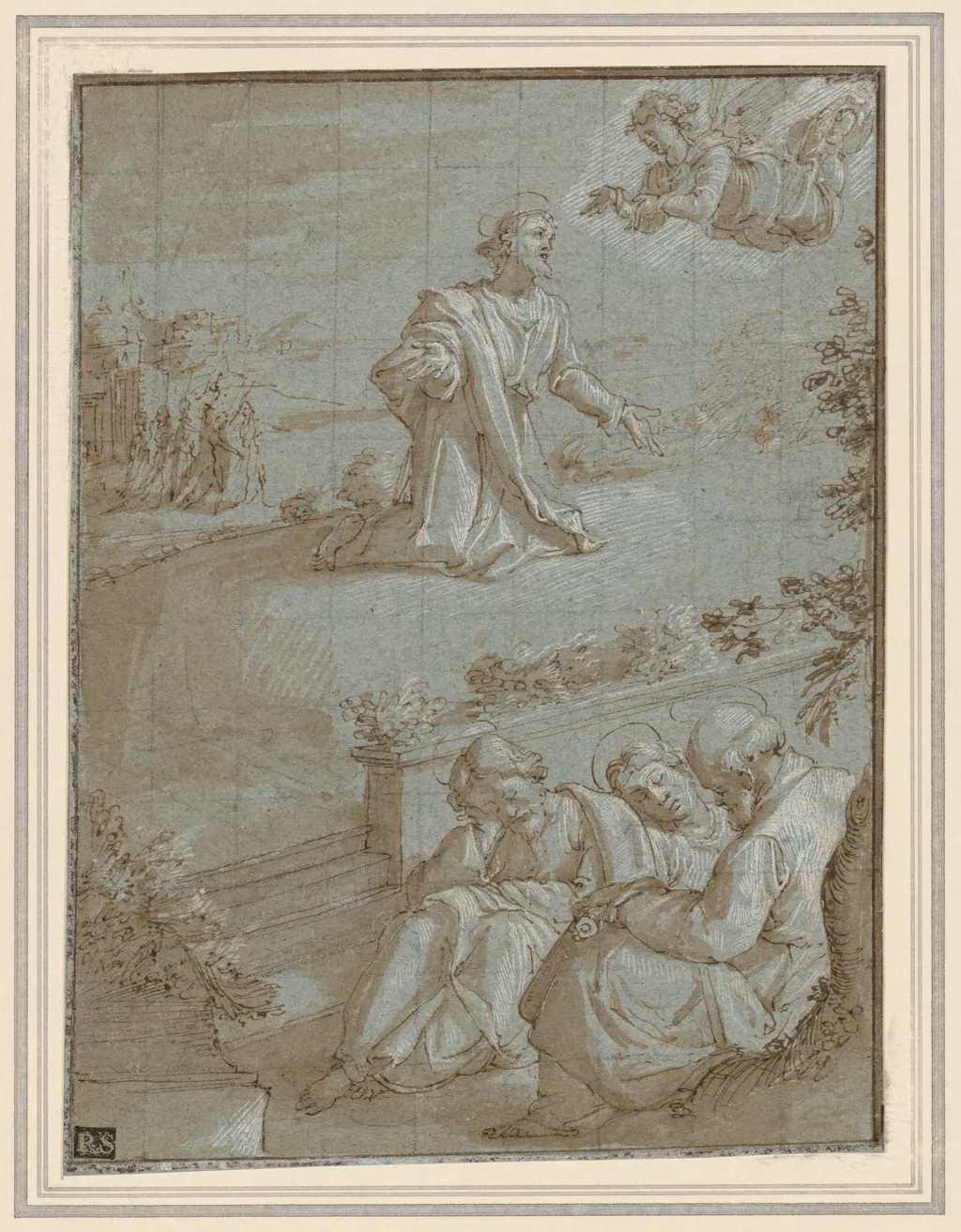 The Agony in the Garden, by Santi di Tito, 1591