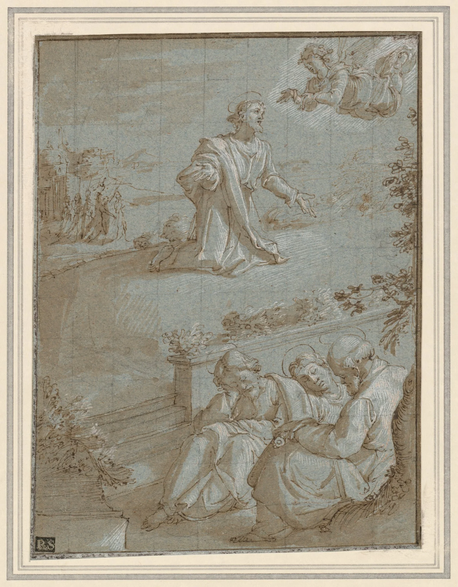 The Agony in the Garden, detail