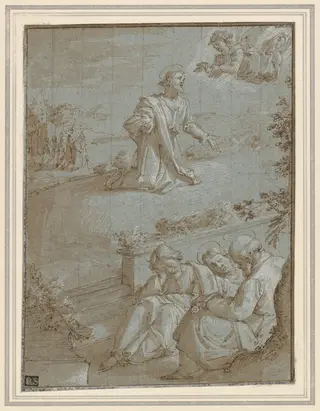The Agony in the Garden, by Santi di Tito, 1591