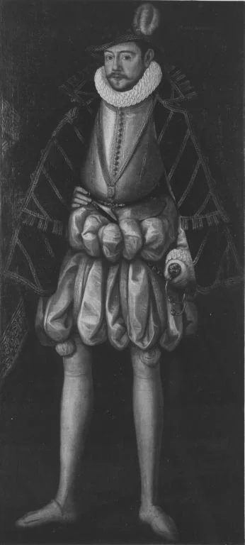 Unbekannter Fürst, detail