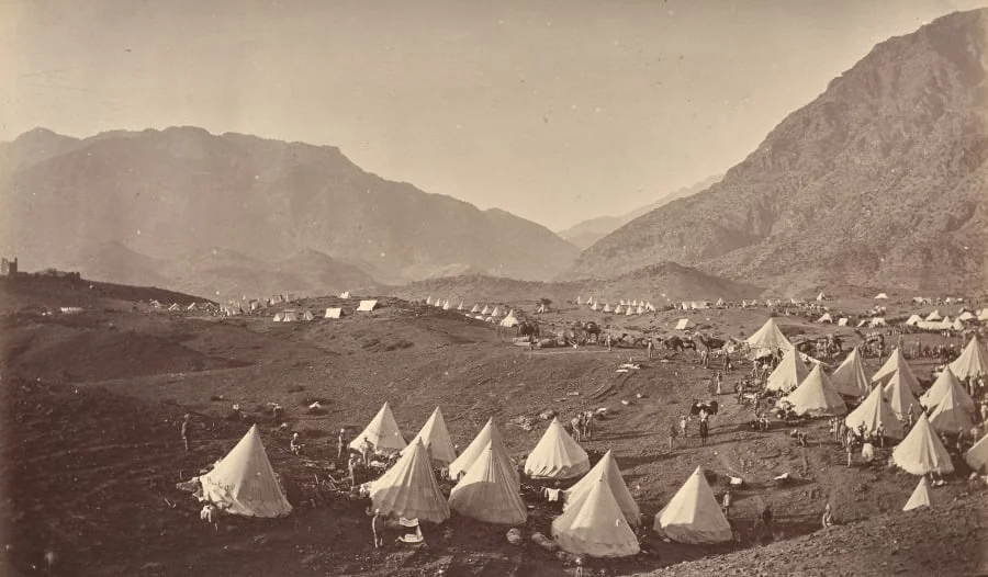 Shergai Heights, Looking Towards Ali Musjid, detail