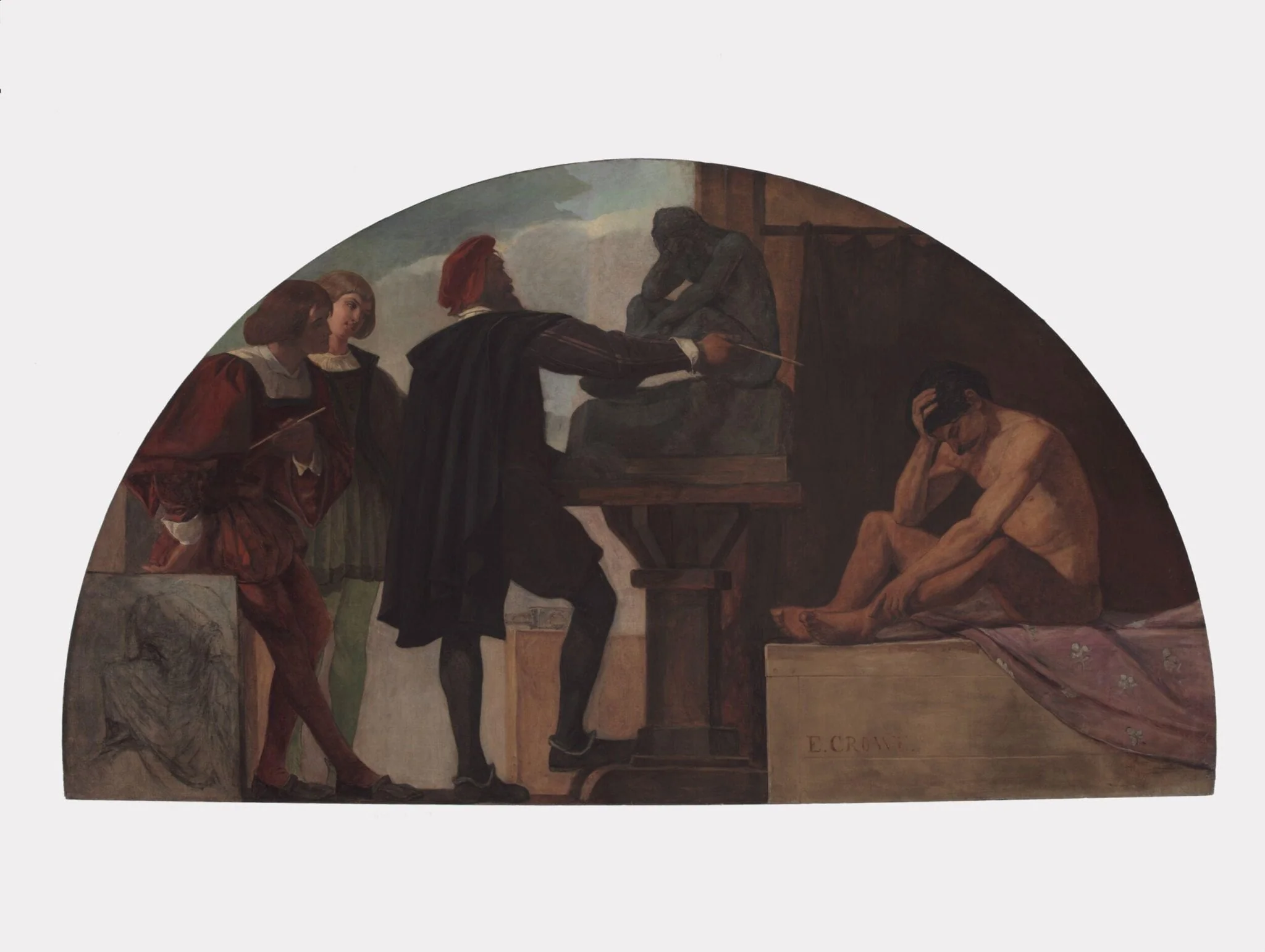 Modelling from Life, detail
