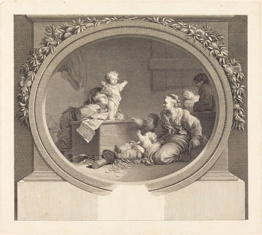 Le Petit prédicateur, by Nicolas Delaunay, ink, 1791