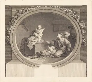 Le Petit prédicateur, by Nicolas Delaunay, ink, 1791