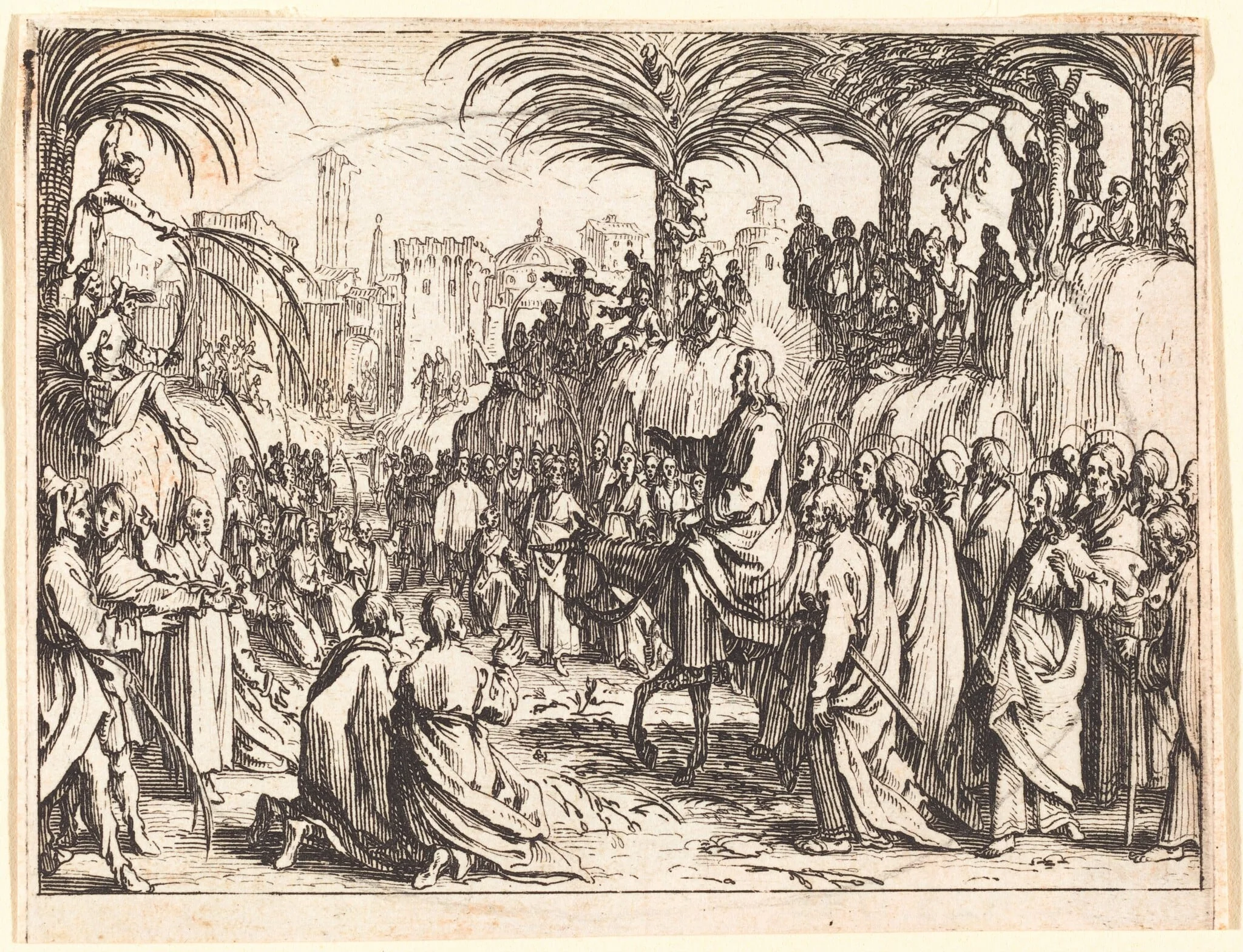 The Entry into Jerusalem, detail