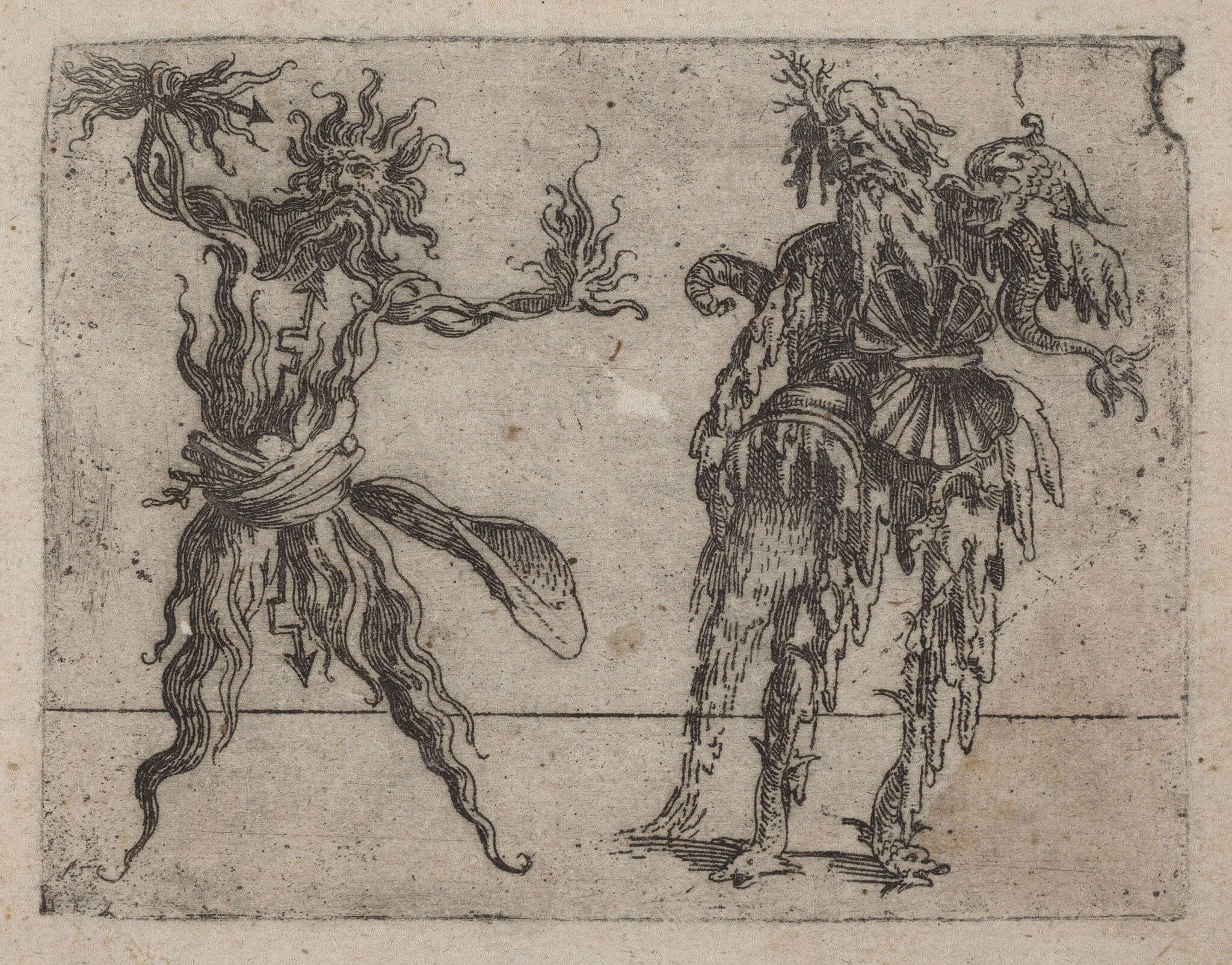 From "Bizzarie di varie Figure", detail