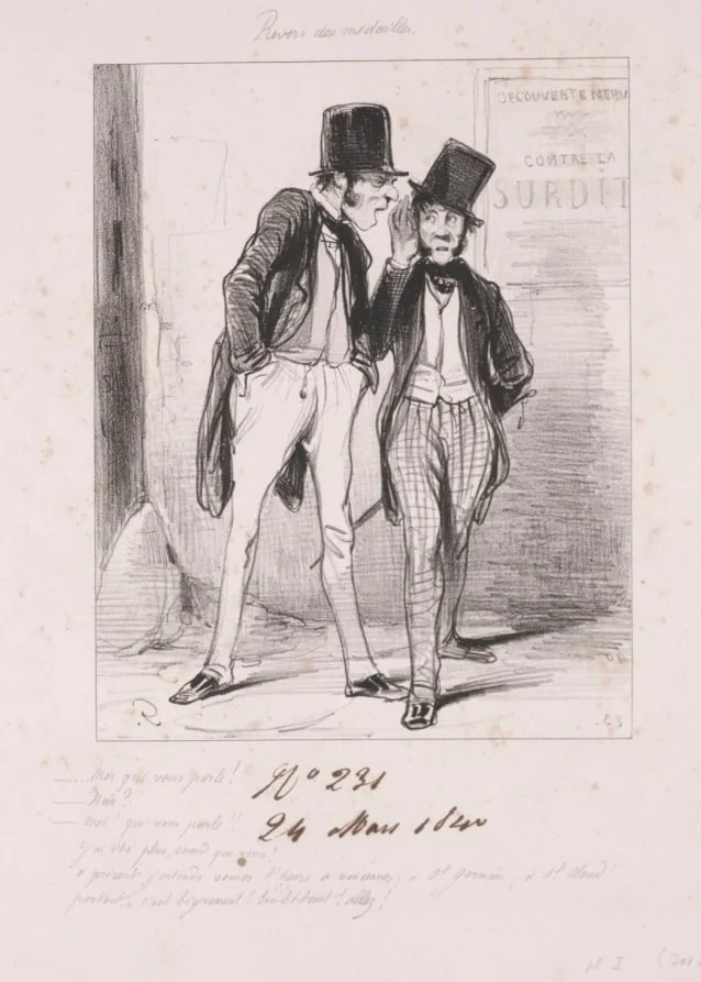 Revers des médailles: Moi qui vous parle, detail