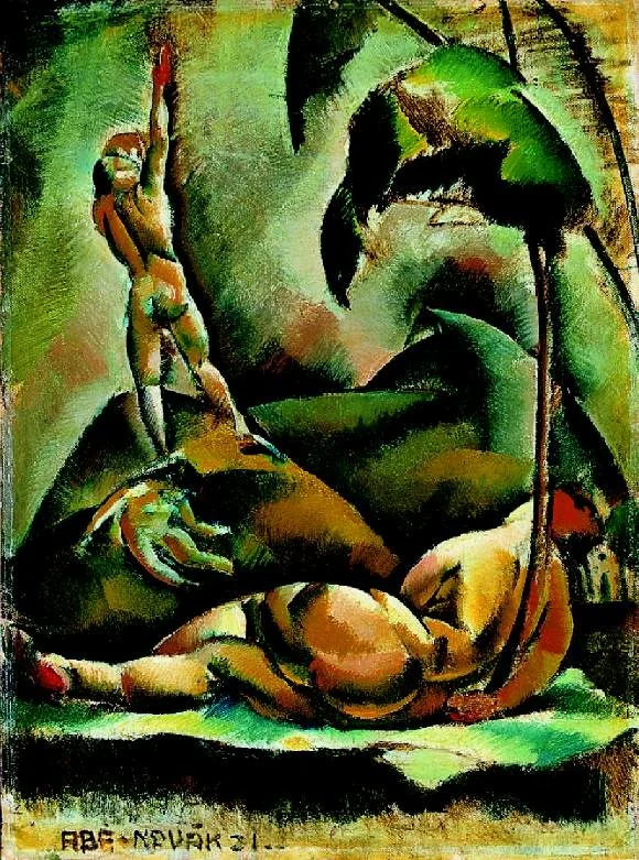 Nudes in the Landscape, detail