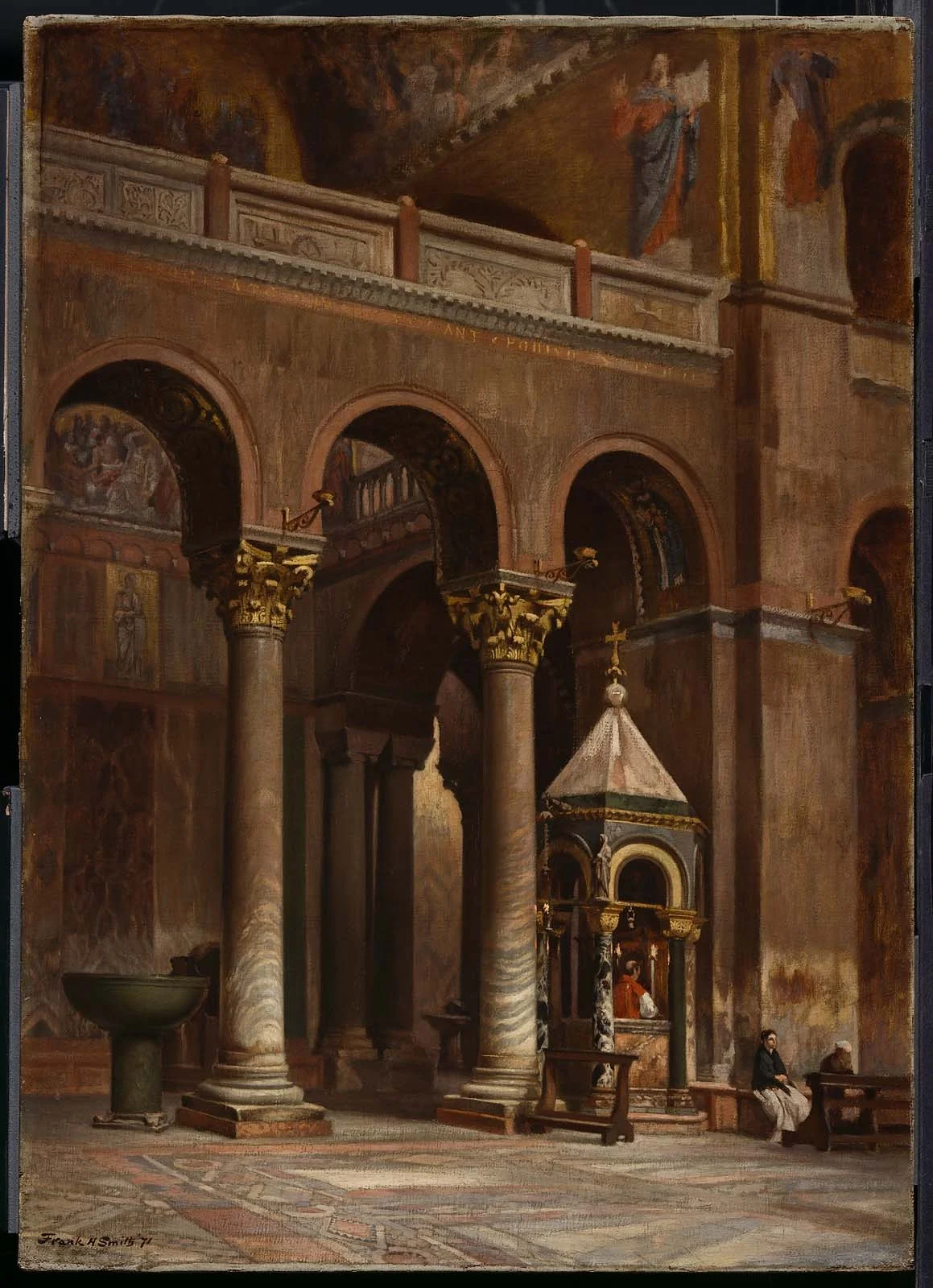 Chapel of the Crucifix, Saint Mark's, Venice, detail