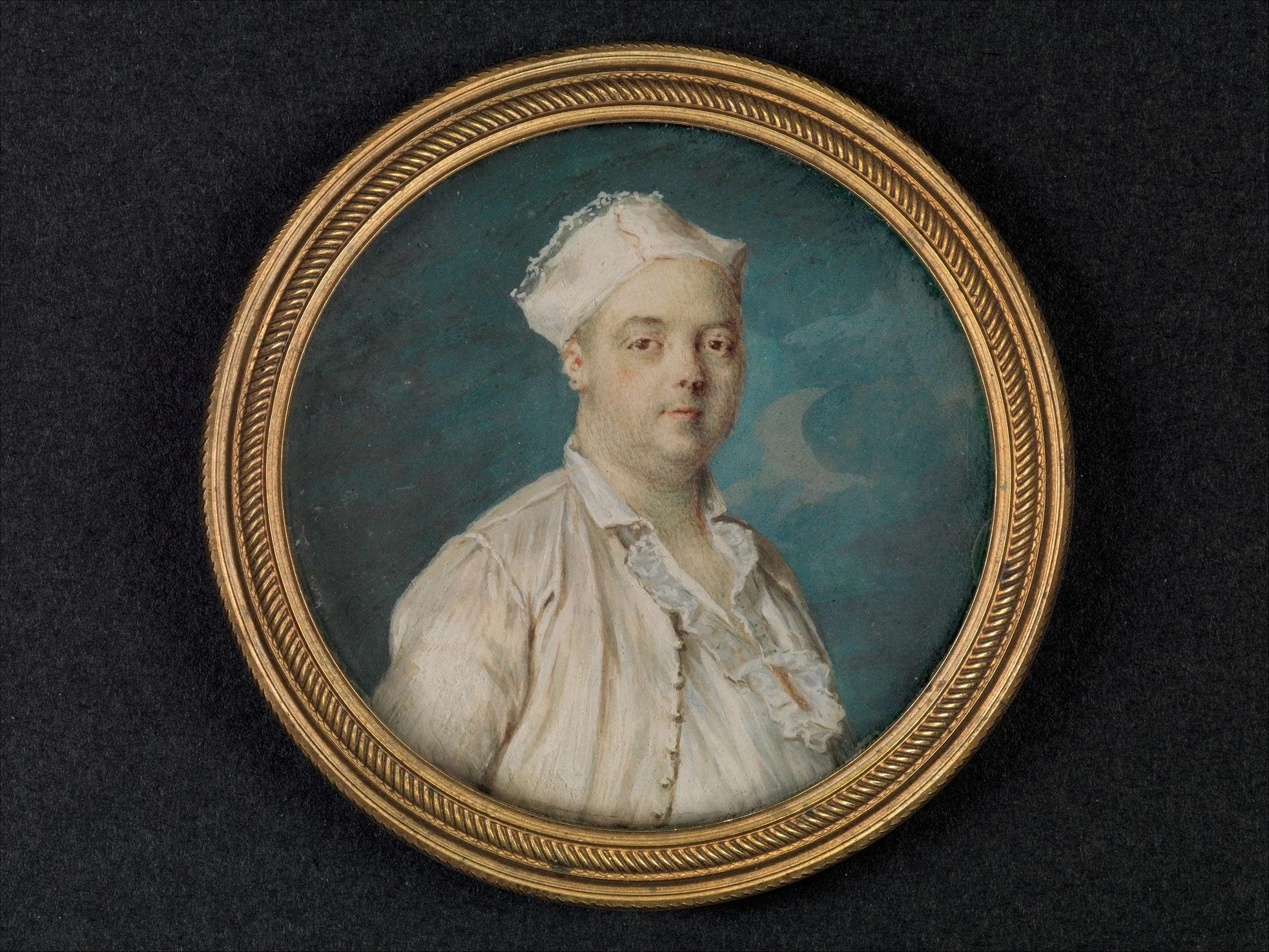 Pierre Louis Dubus (1721–1799), Called Préville, of the Comédie-Française, detail