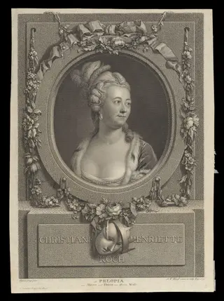H Beard Print Collection, by Anton Graff, 1770
