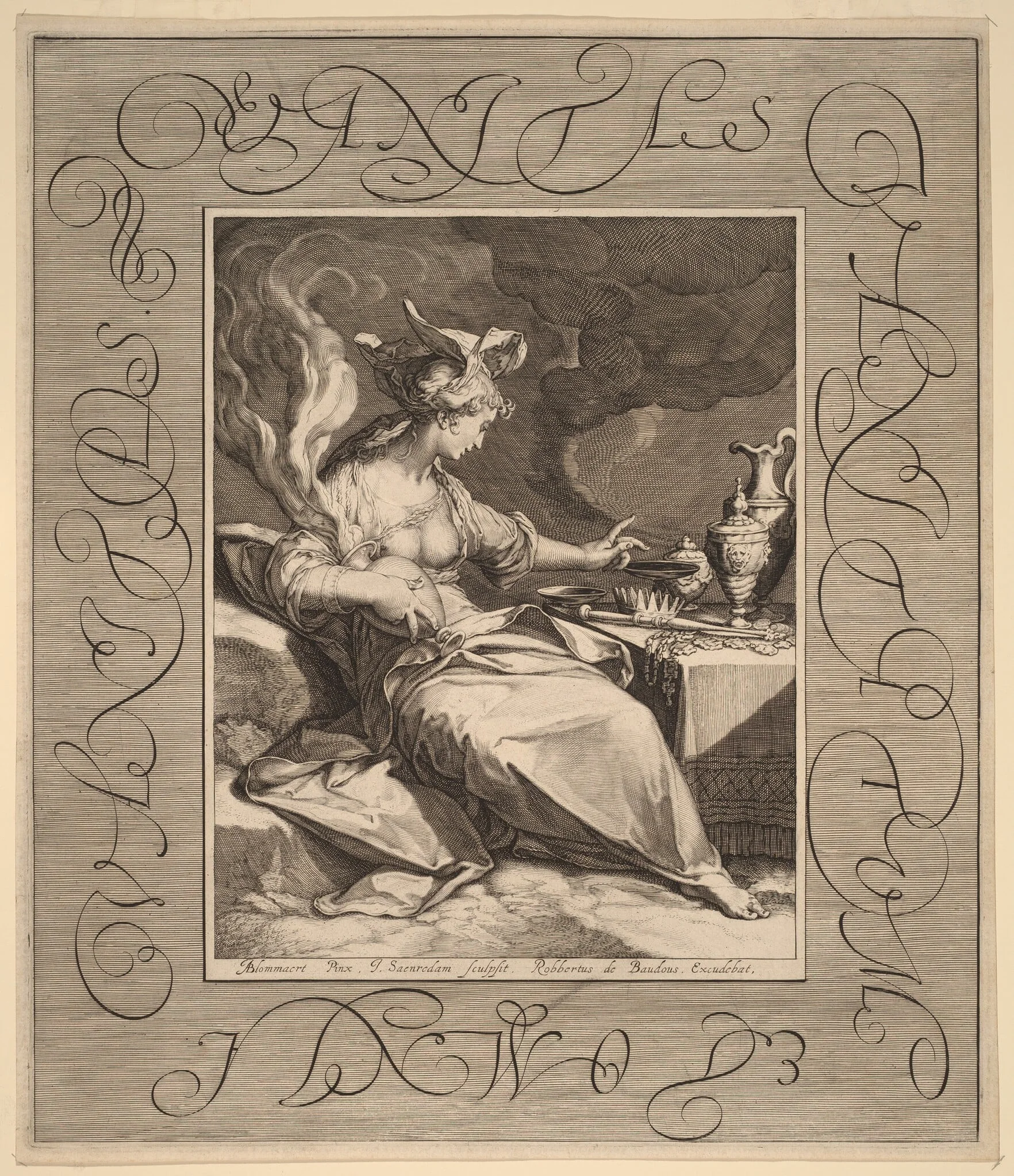 Vanitas, Vanitatum et Omnia Vanitas, detail