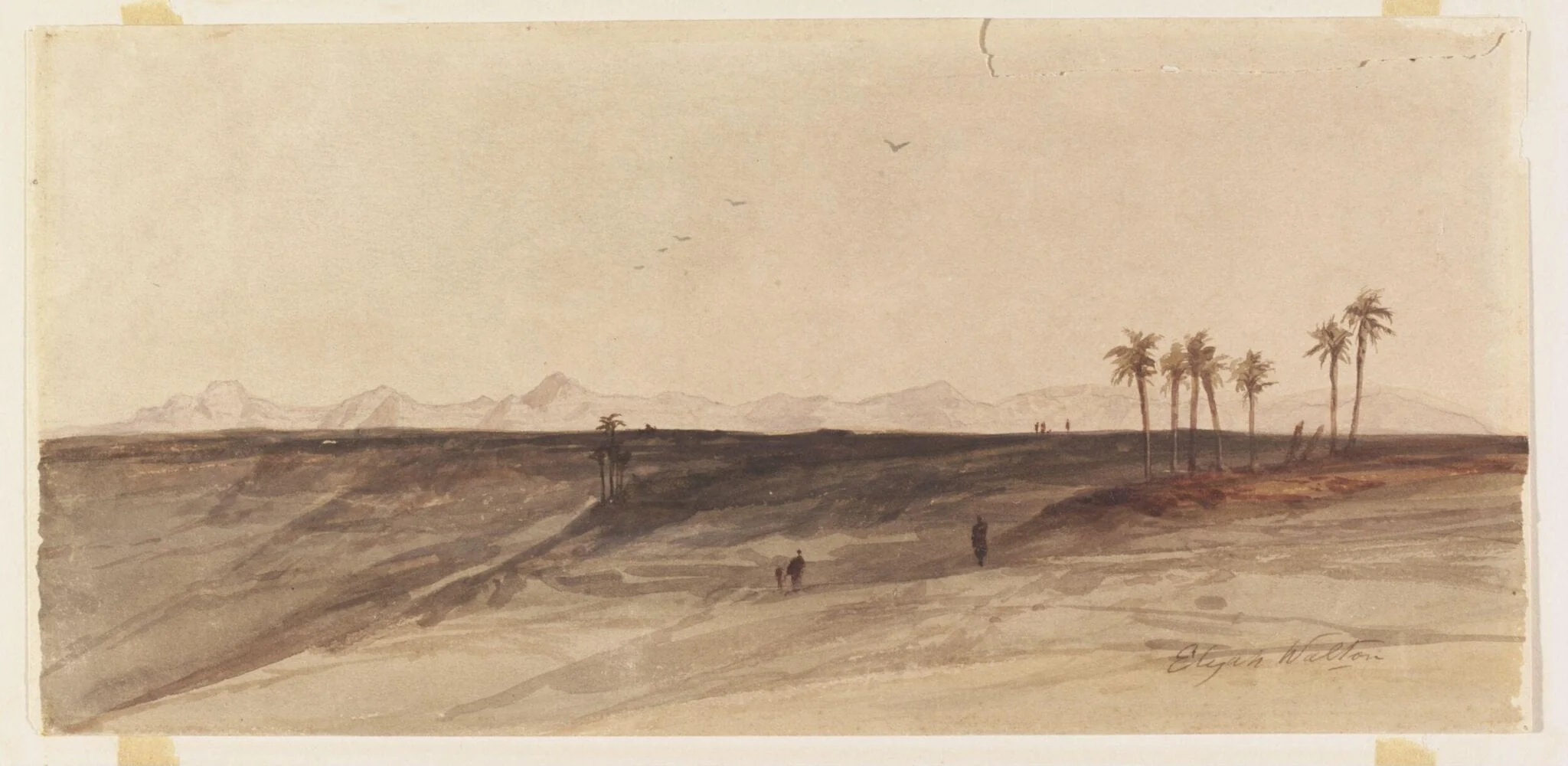 Gebel El Marga 10 miles from Thebes, detail