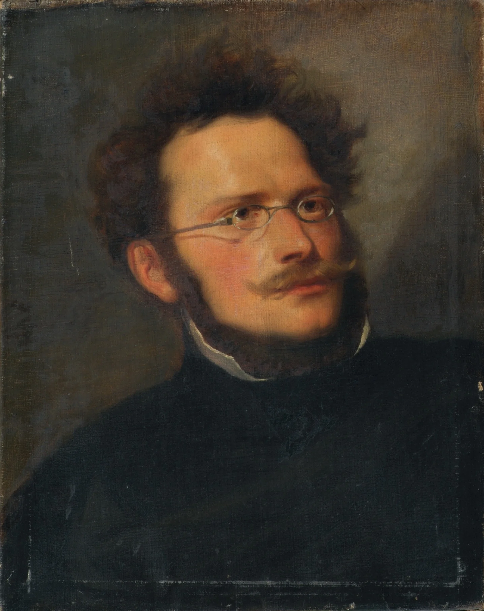 Der Maler Heinrich Schwemminger, detail