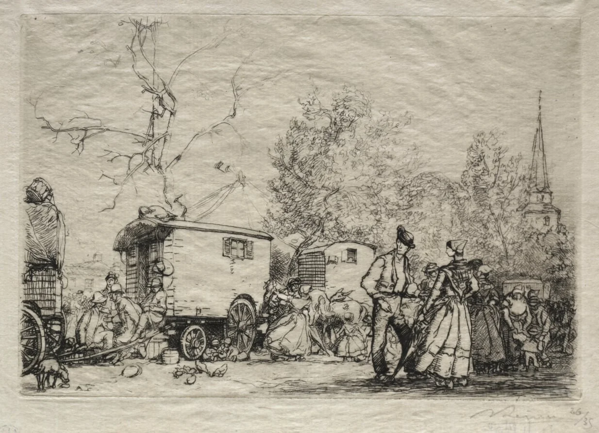 At the Fair St. Jean de Mont, detail