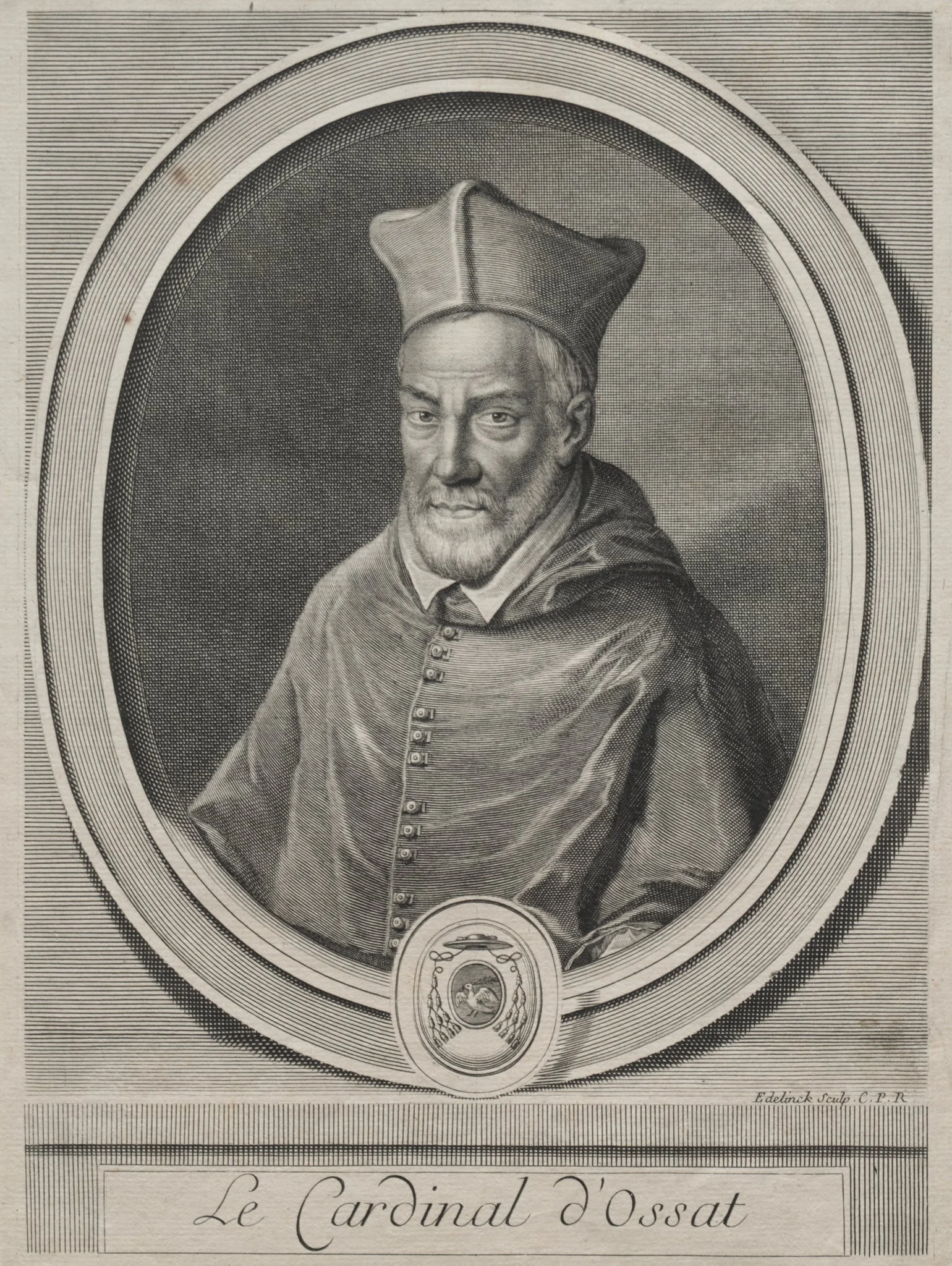 Cardinal Arnaud d'Ossat, detail