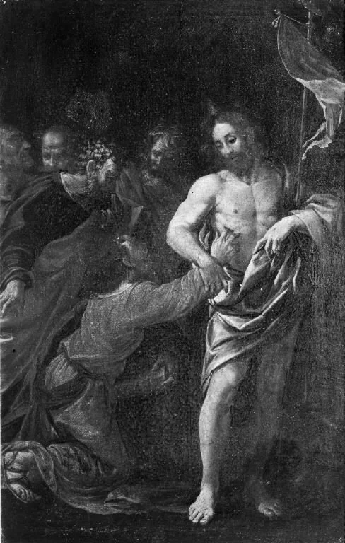 The Incredulity of St Thomas, detail