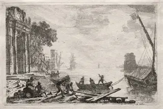 The Sunset, by Claude Lorrain, 1634