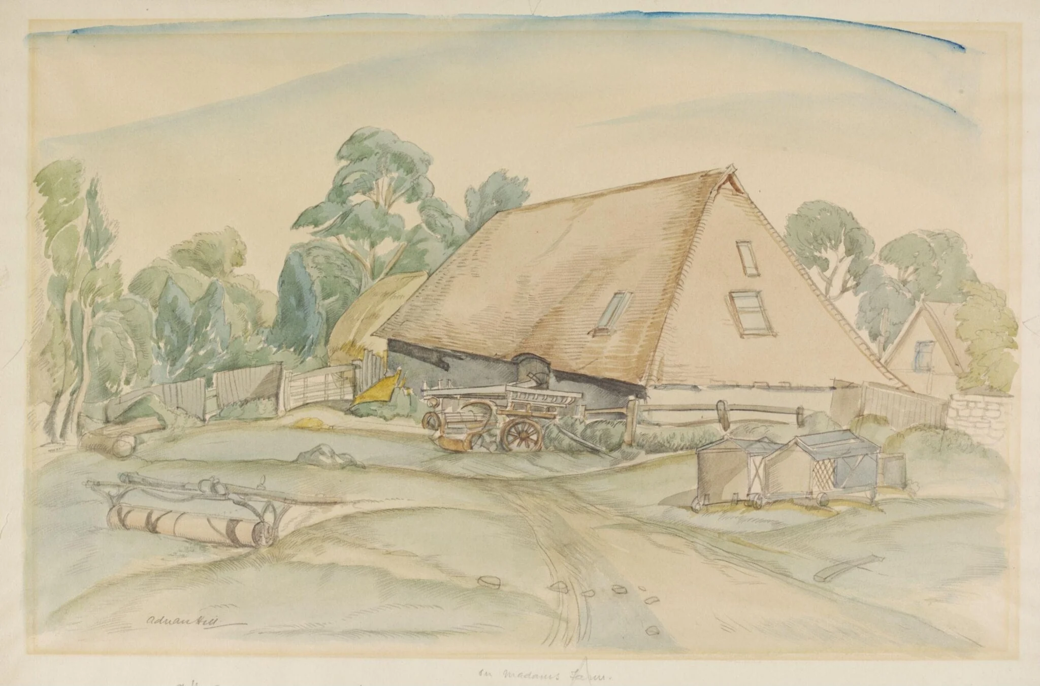 Madams Farm, West Sussex, detail