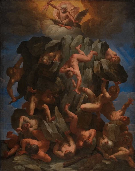 The Fall of the Giants, detail