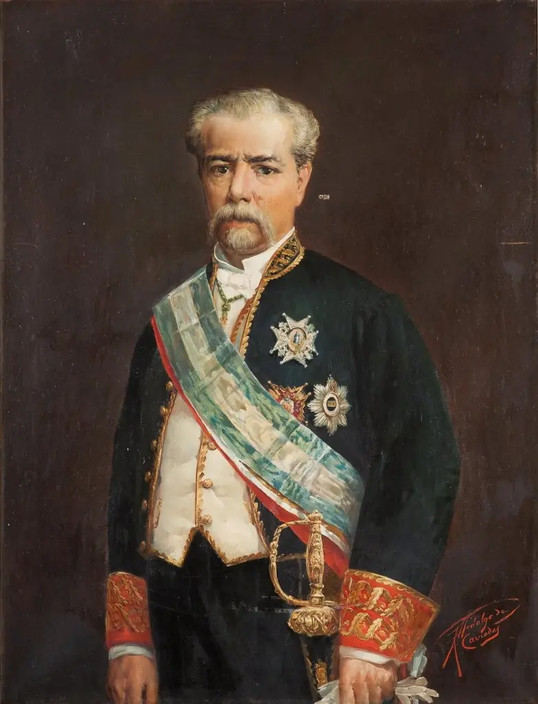 Tomás Rodríguez Rubí ministro de Ultramar, by Rafael Hidalgo de Caviedes, oil, 1896
