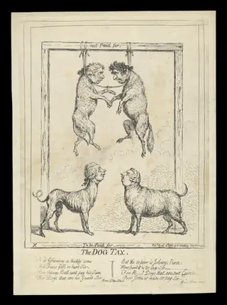 H Beard Print Collection, by James Gillray, 12