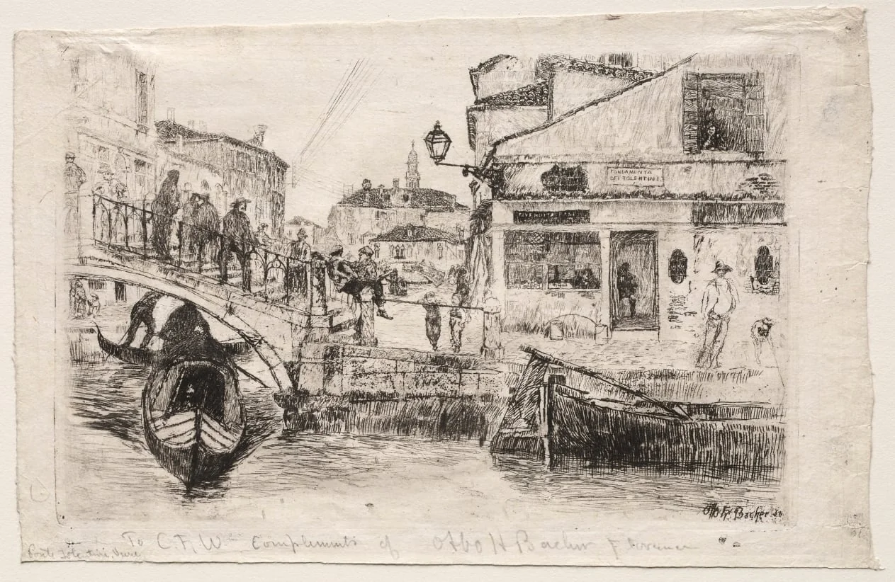 Ponte Tolentine, detail