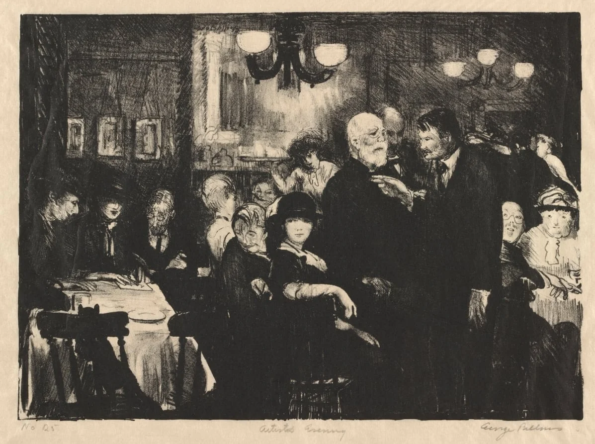 Artists Evening, detail
