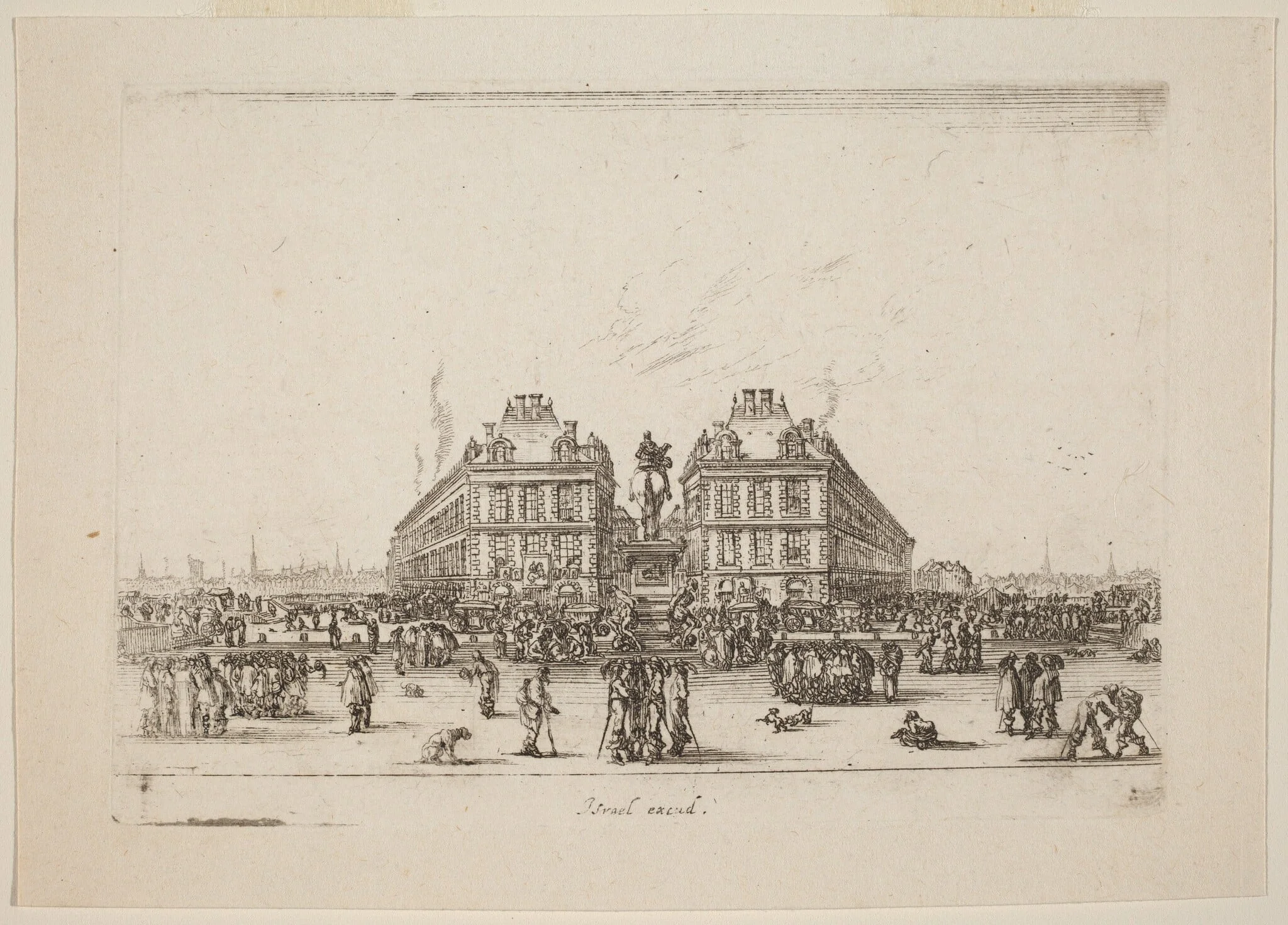 Place Dauphine, detail