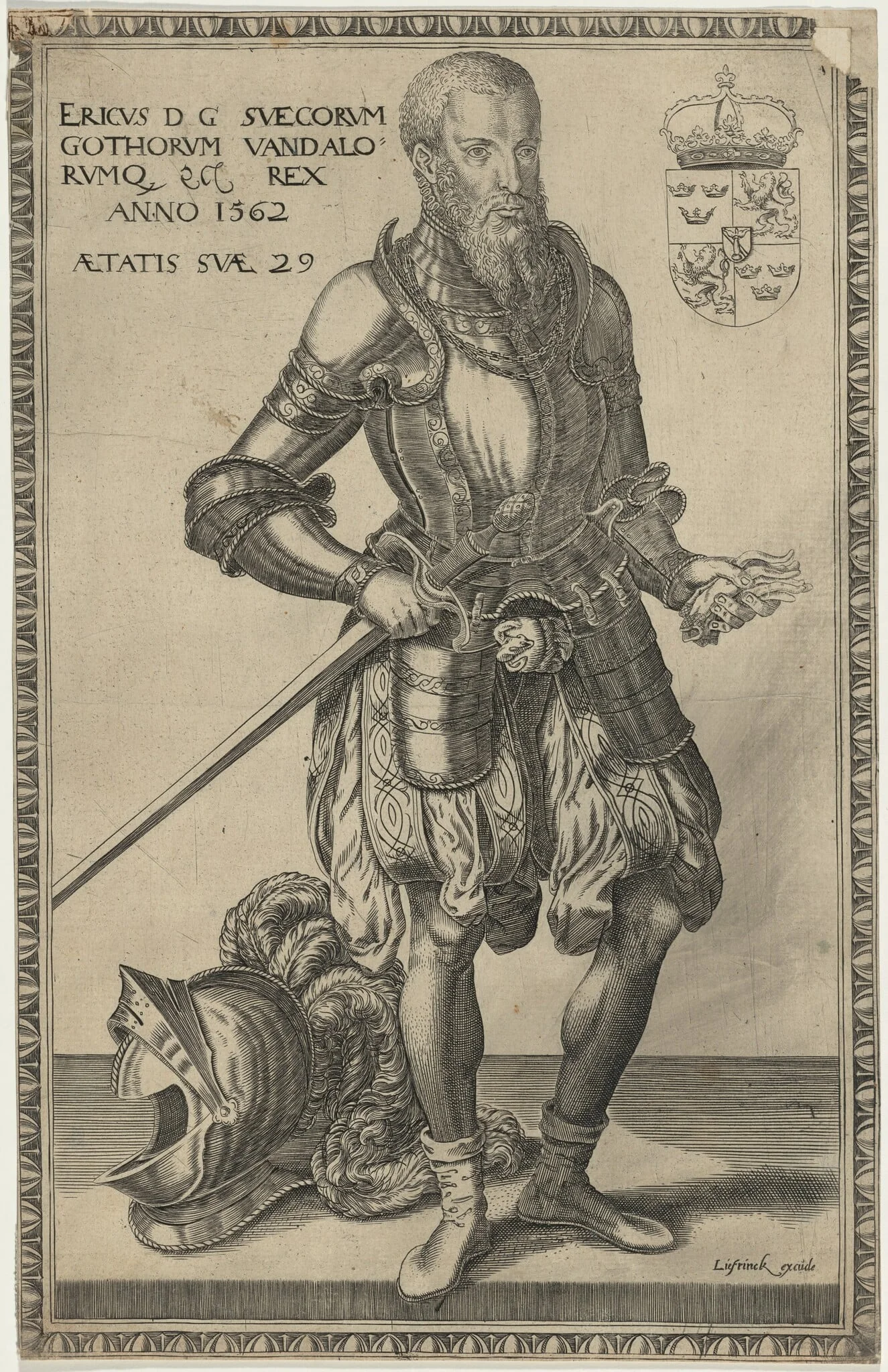 Eric XIV, King of Sweden, detail