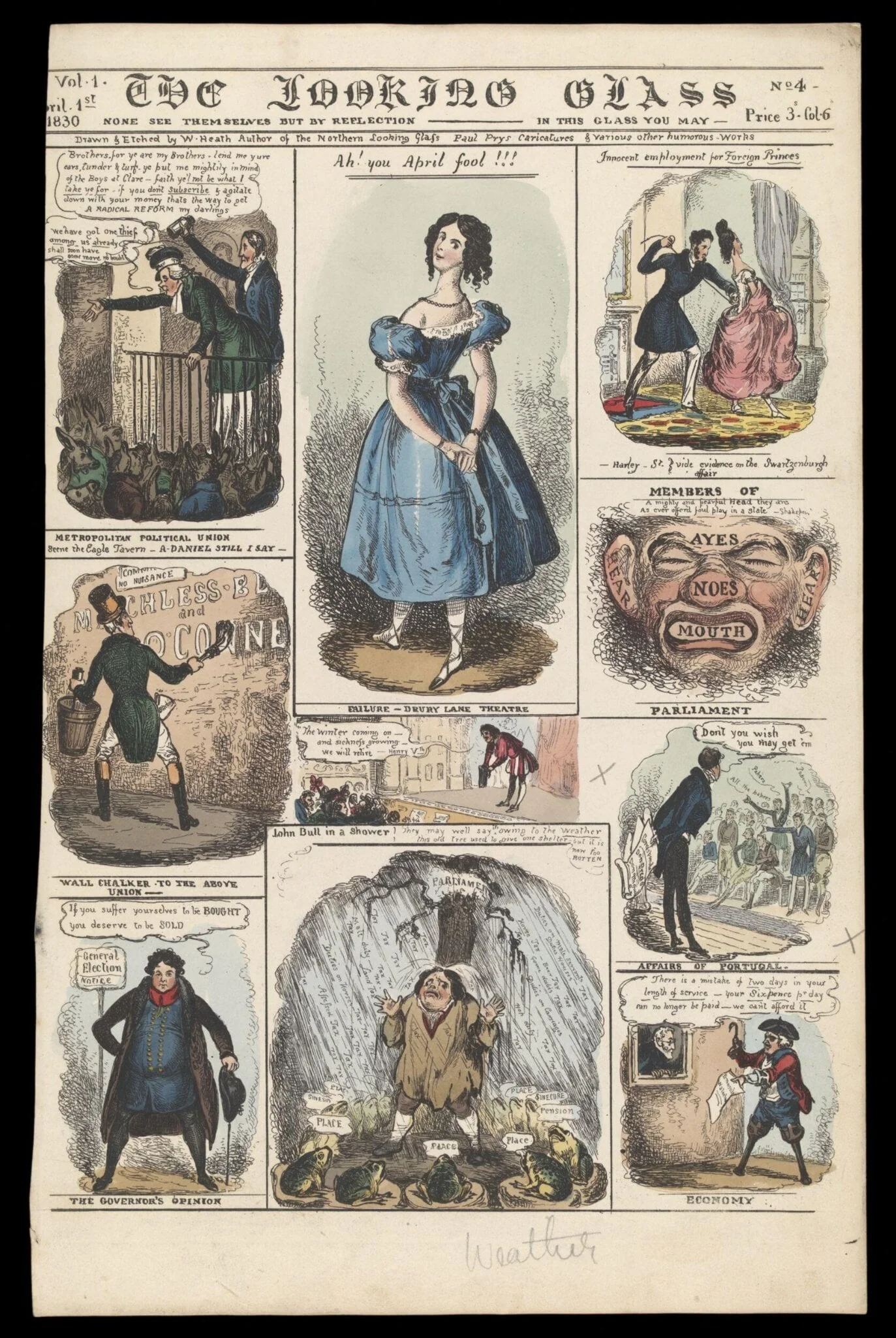 H Beard Print Collection, detail